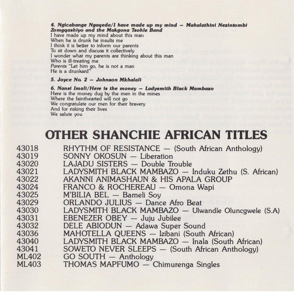 Various : The Indestructible Beat Of Soweto (CD, Comp, RE)