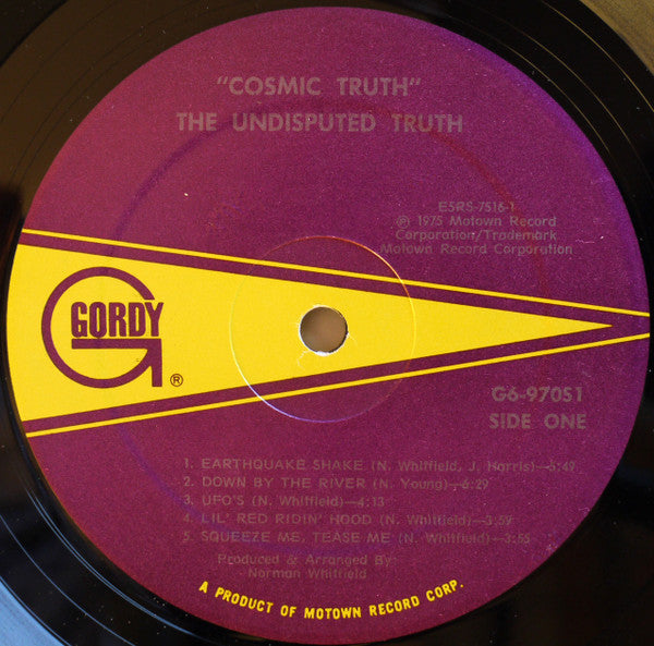 The Undisputed Truth : Cosmic Truth (LP, Album, Gat)