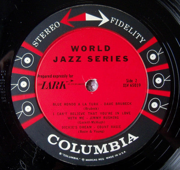 Various : Exclusive World Jazz Series (LP, Comp)
