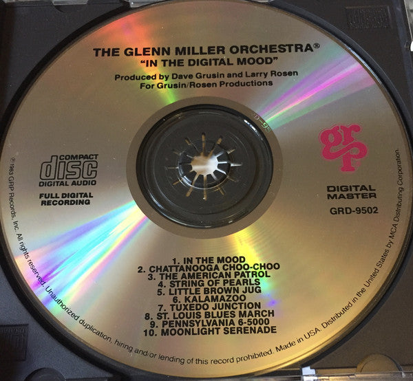 The Glenn Miller Orchestra : In The Digital Mood (CD, Album, RE)