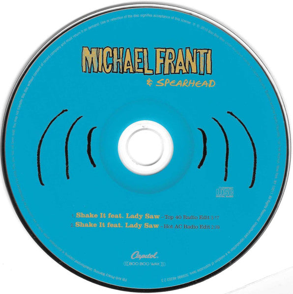 Michael Franti & Spearhead* : Shake It (CD, Single, Promo)