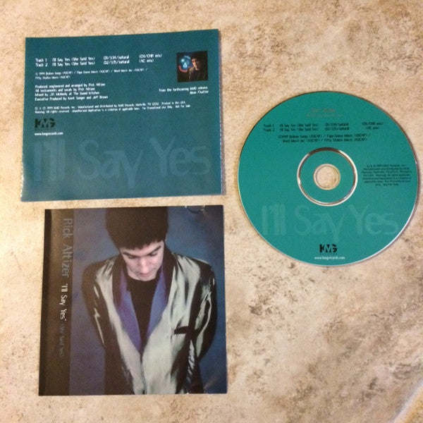 Rick Altizer : I'll Say (She Said Yes) (CD, Single, Promo)