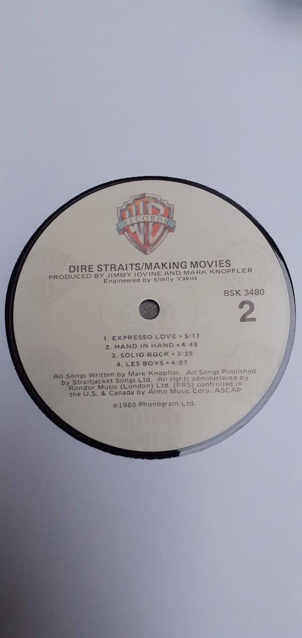 Dire Straits : Making Movies (LP, Album, RE, RP, Jac)