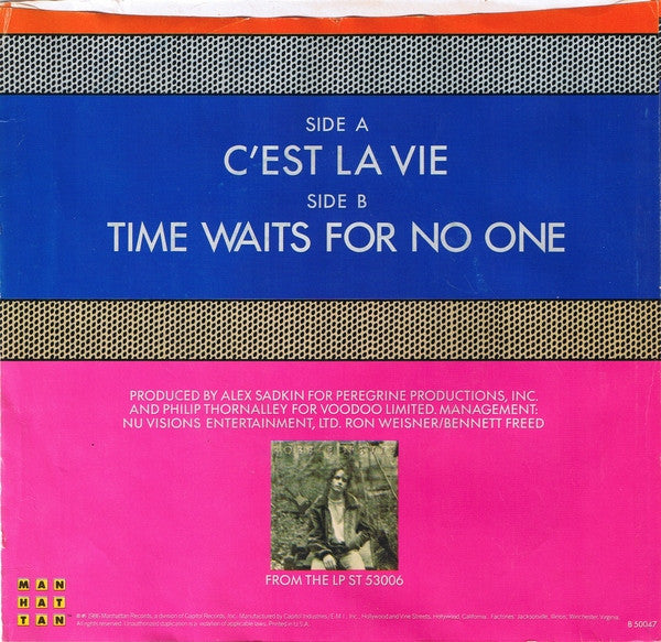 Robbie Nevil : C'est La Vie (7", Single)