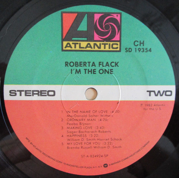 Roberta Flack : I'm The One (LP, Album, Club, CH)