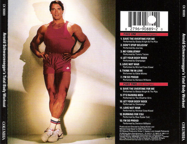 Arnold Schwarzenegger : Arnold Schwarzenegger's Total Body Workout (CD, Comp)
