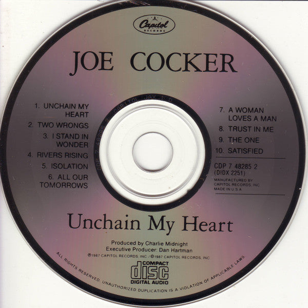 Joe Cocker : Unchain My Heart (CD, Album)