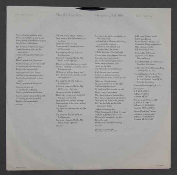 Electric Light Orchestra : On The Third Day (LP, Album, All)