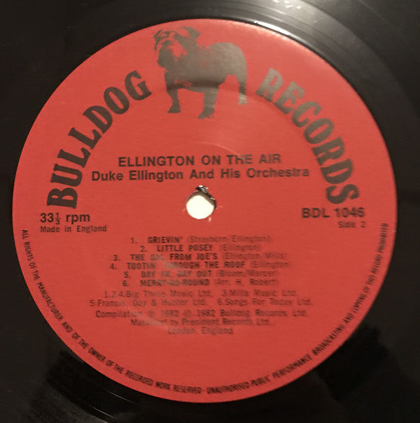 Duke Ellington And His Orchestra : Ellington On The Air (LP)