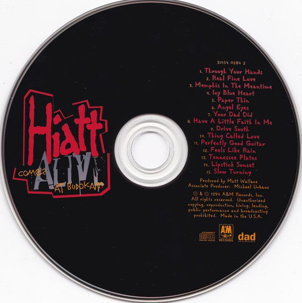 John Hiatt & The Guilty Dogs : Hiatt Comes Alive At Budokan? (CD, Album)