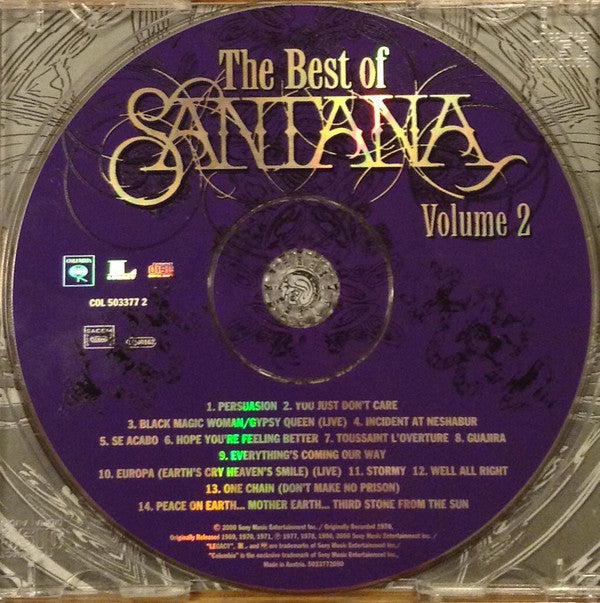 Santana : The Best Of Volume 2 (CD, Comp)