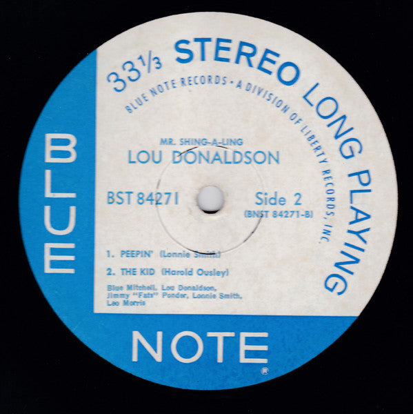Lou Donaldson : Mr. Shing-A-Ling (LP, Album, RP)