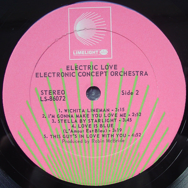 Electronic Concept Orchestra : Electric Love (LP, Album)
