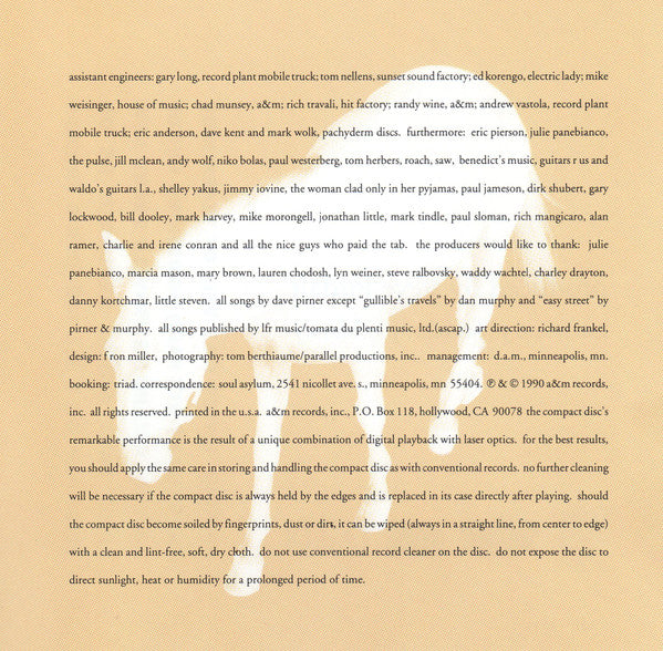 Soul Asylum (2) : And The Horse They Rode In On (CD, Album)