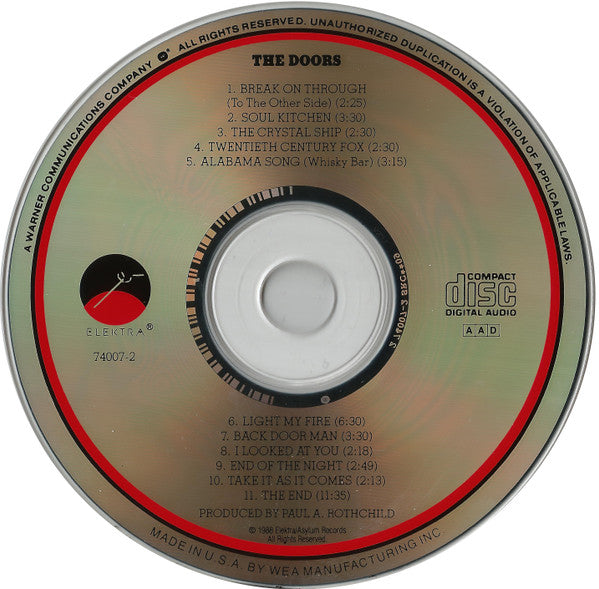 The Doors : The Doors (CD, Album, RE, RM, SRC)