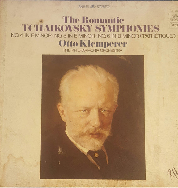 Otto Klemperer, Philharmonia Orchestra : The Romantic Tchaikovsky Symphonies (3xLP, Comp + Box)