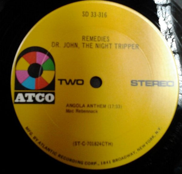 Dr. John : Remedies (LP, Album, CTH)