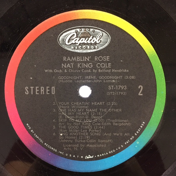 Nat King Cole : Ramblin' Rose (LP, Album, Los)