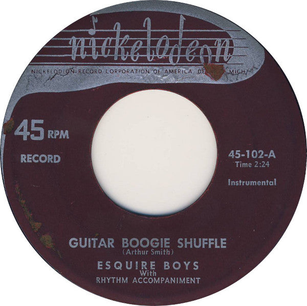 The Esquire Boys : Taboo / Guitar Boogie Shuffle (7")