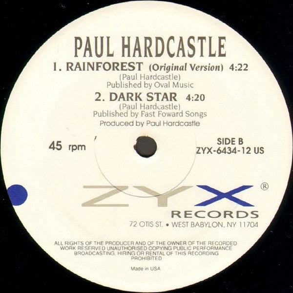 Paul Hardcastle : Rainforest 90 (12")