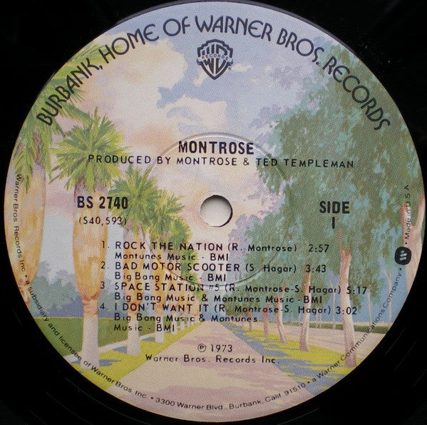 Montrose (2) : Montrose (LP, Album, RP, Win)