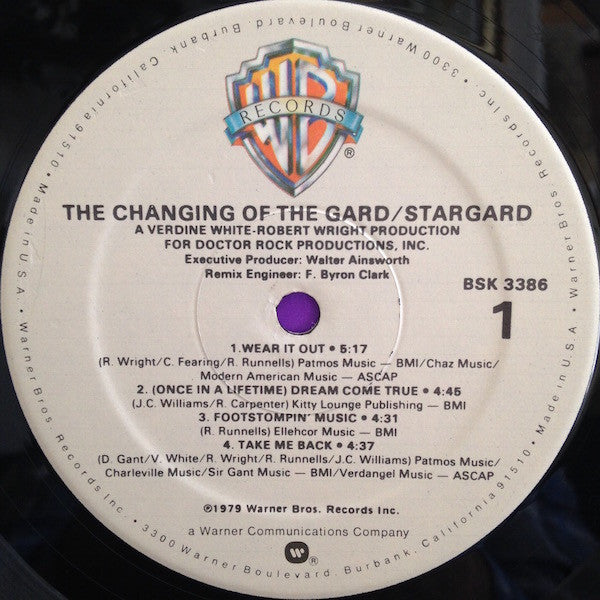 Stargard : The Changing Of The Gard (LP, Album, Spe)