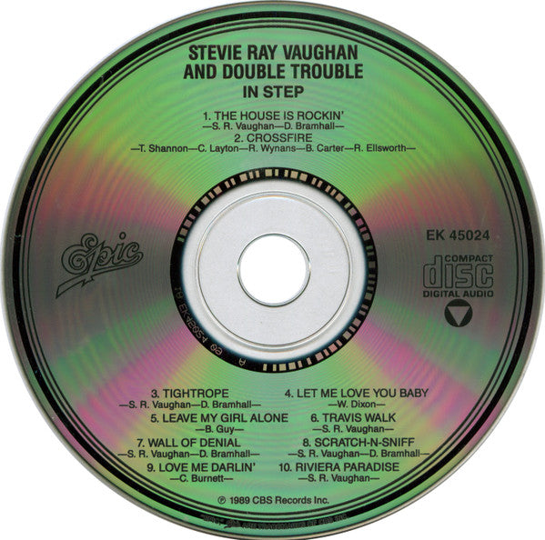 Stevie Ray Vaughan & Double Trouble : In Step (CD, Album, Col)