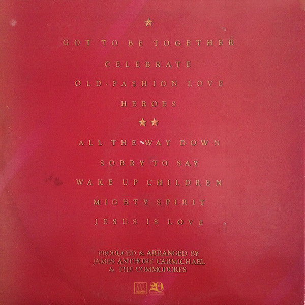 Commodores : Heroes (LP, Album, Club, CRC)