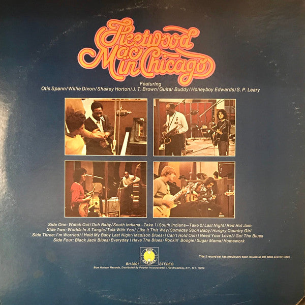 Fleetwood Mac : Fleetwood Mac In Chicago (2xLP, Album, RE, Gat)
