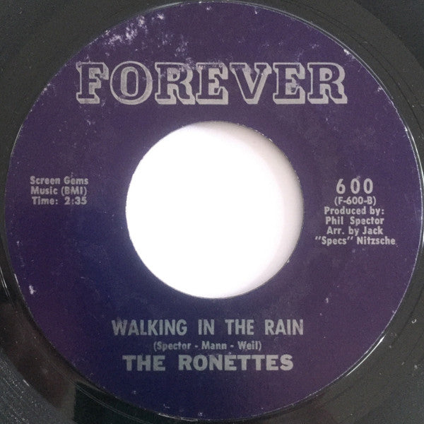 The Ronettes : Be My Baby (7", Single)