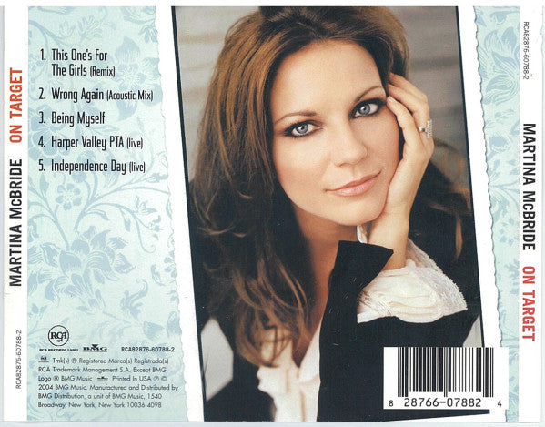 Martina McBride : Martina On Target (CD, EP)