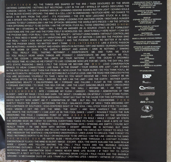 Syk : I-Optikon (LP, Album, S/Edition)