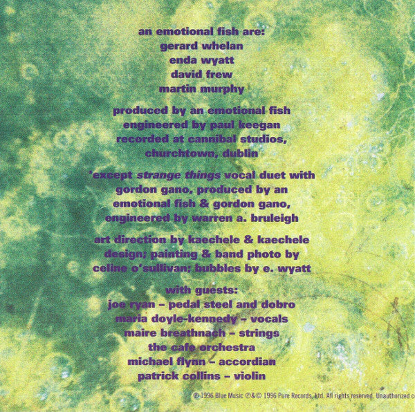 An Emotional Fish : Sloper (CD, Album)