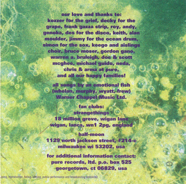 An Emotional Fish : Sloper (CD, Album)