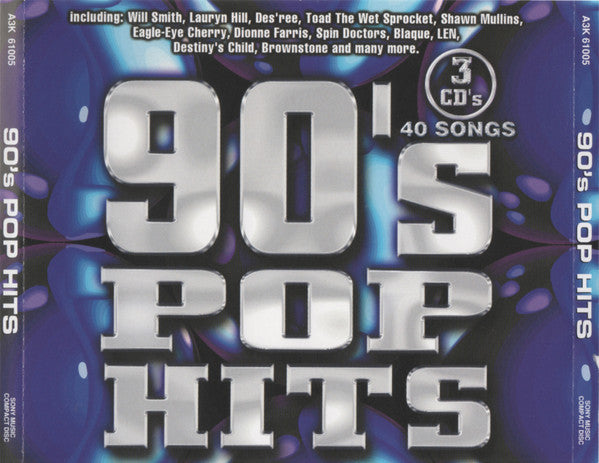 Various : 90's Pop Hits (3xCD, Comp)