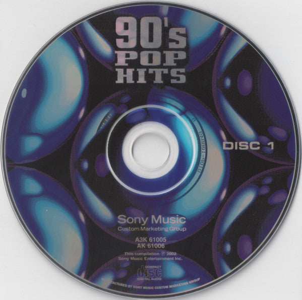 Various : 90's Pop Hits (3xCD, Comp)