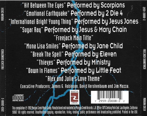 Various : Freejack Soundtrack (CD, Comp)
