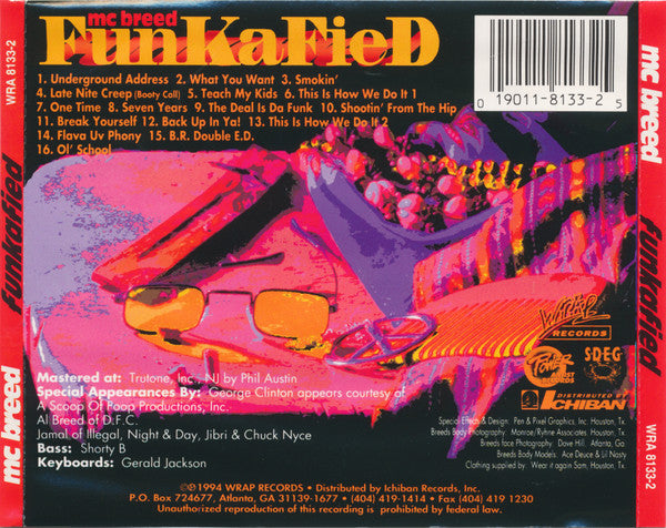 MC Breed : Funkafied (CD, Album)