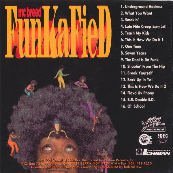 MC Breed : Funkafied (CD, Album)