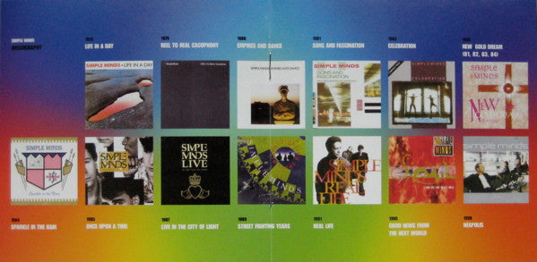 Simple Minds : The Best Of Simple Minds (2xCD, Comp, RM)