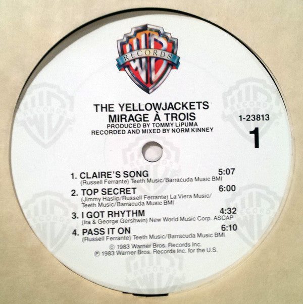 Yellowjackets : Mirage À Trois (LP, Album, All)