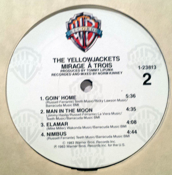 Yellowjackets : Mirage À Trois (LP, Album, All)