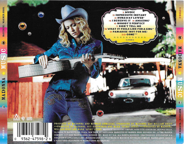 Madonna : Music (CD, Album, WEA)