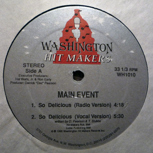 Main Event : So Delicious (12")