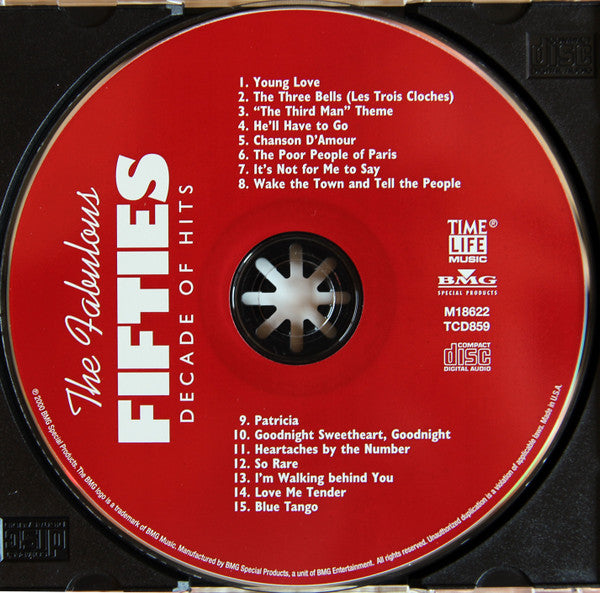 Various : The Fabulous Fifties - Decade Of Hits (CD, Comp, RE)