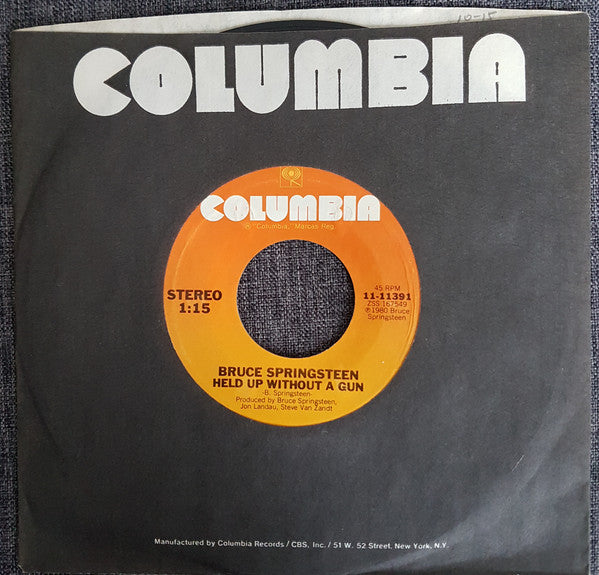 Bruce Springsteen : Hungry Heart (7", Single, Styrene, San)