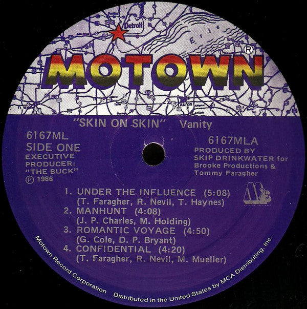 Vanity : Skin On Skin (LP, Album)