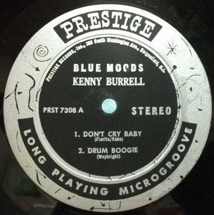 Kenny Burrell : Blue Moods (LP, Album)