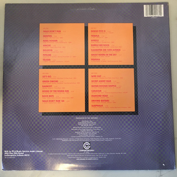 The Ventures : The Best Of The Ventures (2xLP, Comp, Club)