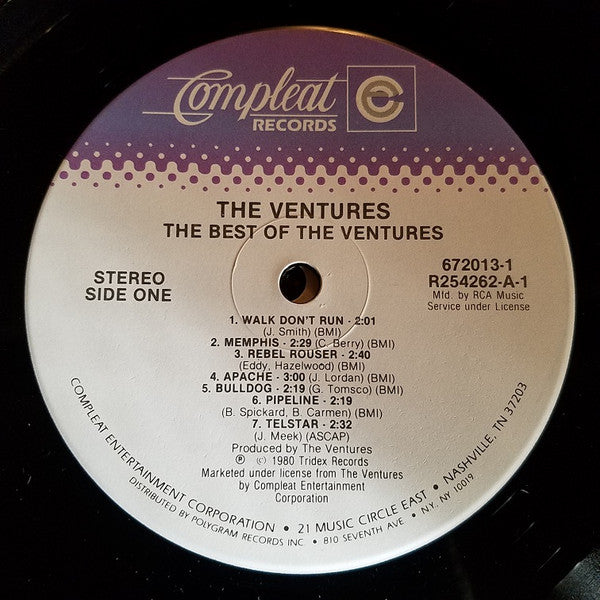 The Ventures : The Best Of The Ventures (2xLP, Comp, Club)